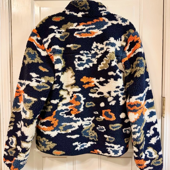 SuperDry: Printed Zip Through Fleece in Lichen Print - Brand New with Tags - Picture 7 of 8
